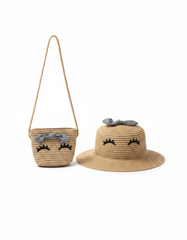 Kids Hat+Bag Set  Voile