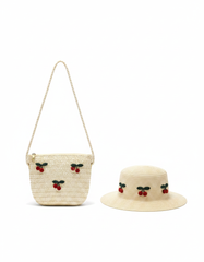 Kids Hat+Bag Set  Voile