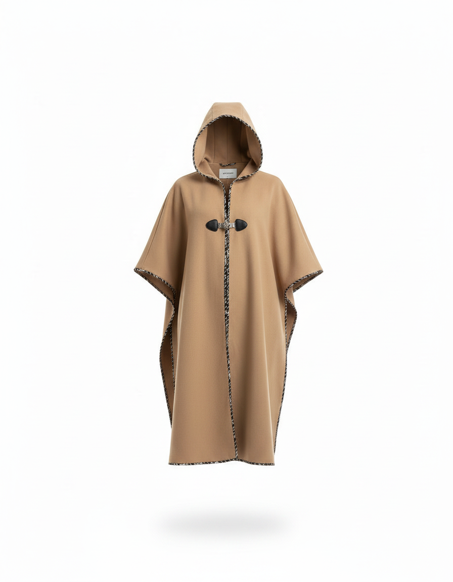 Hyacinthe Everyday Maxi Cardigan – Oversized Hooded  Voile