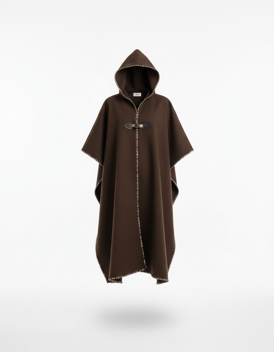 Hyacinthe Everyday Maxi Cardigan – Oversized Hooded  Voile
