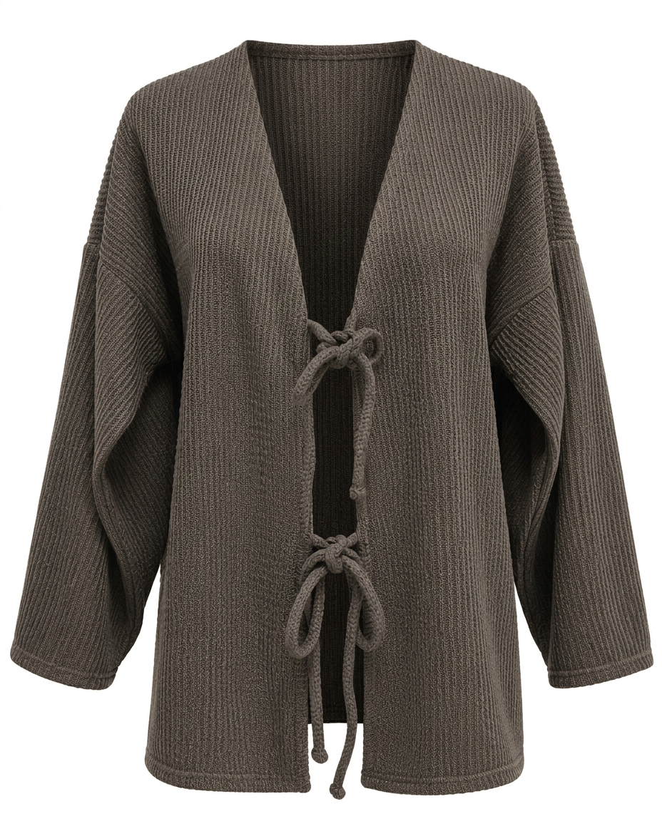 Melinda Everyday Jacket – Belted High Neck  Voile