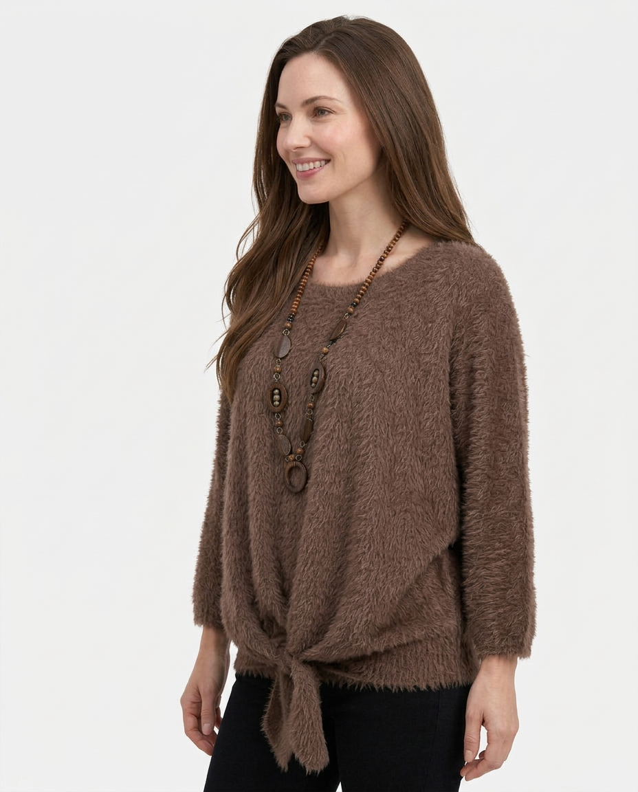 Marianne-Rose Everyday Blouse – Pull-On Elbow Sleeve  Voile