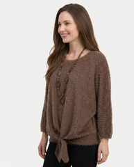 Marianne-Rose Everyday Blouse – Pull-On Elbow Sleeve  Voile