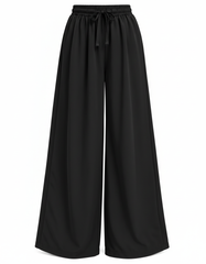 Lauriane Everyday Trousers – Elastic Waist  Voile