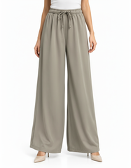 Lauriane Everyday Trousers – Elastic Waist  Voile
