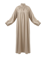 Lavande Everyday Dress – Pull-On High Neck  Voile