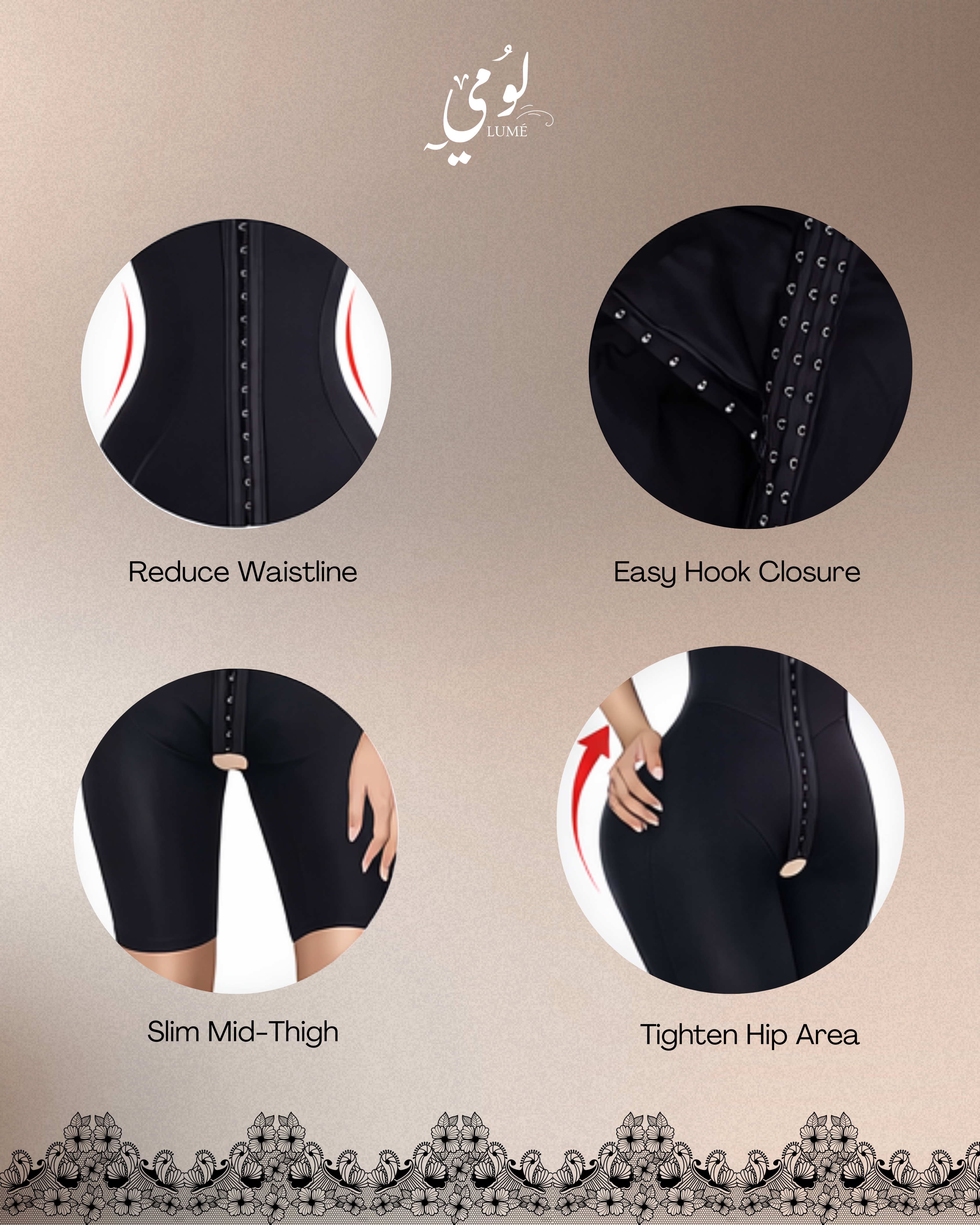 Lume Full Body Bodysuit  Voile