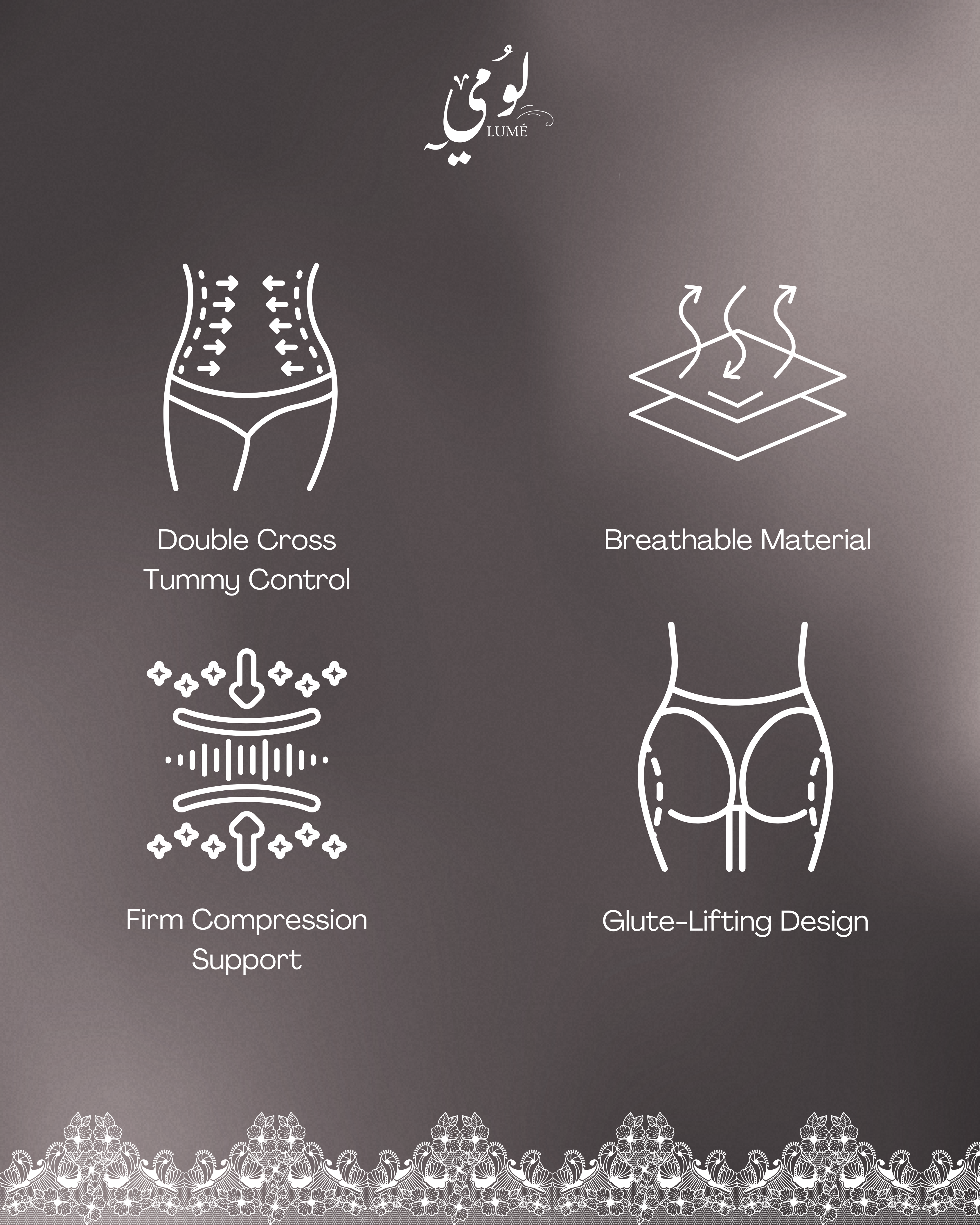 Lume Double-Cross Shorts  Voile