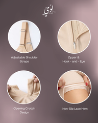 Lume Open-Bust Sculpting Bodysuit  Voile