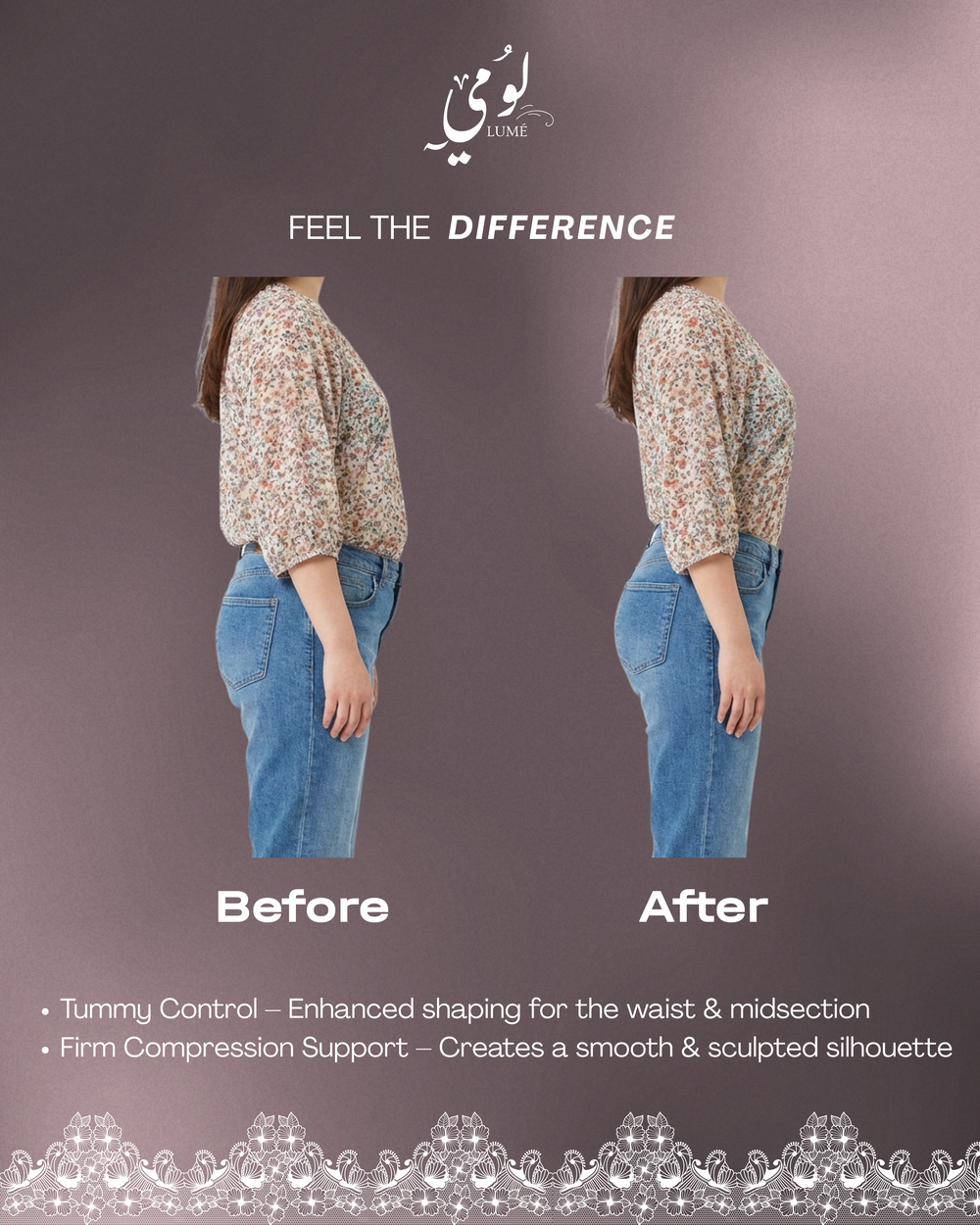 Lume Open-Bust Posture Bodysuit  Voile