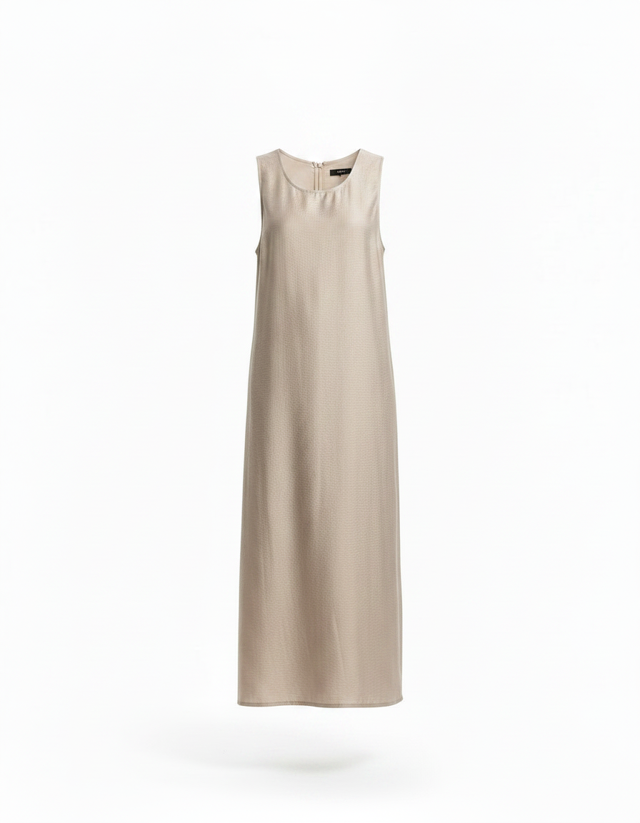 Giselle Everyday Maxi Inner Dress – Relaxed Fit Sleeveless  Voile