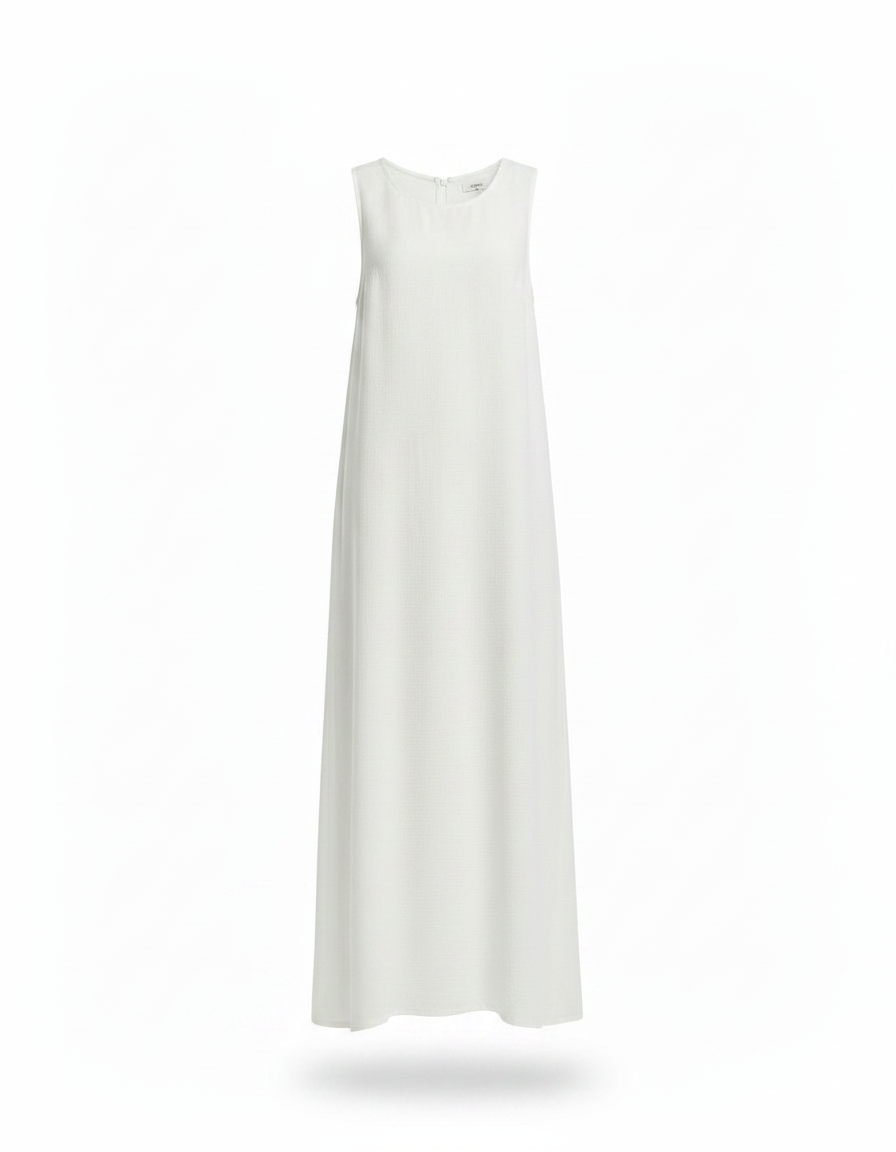 Giselle Everyday Maxi Inner Dress – Relaxed Fit Sleeveless  Voile
