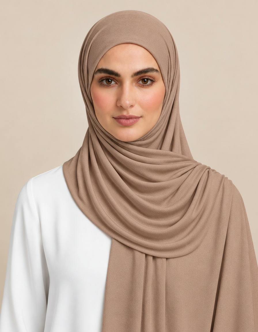Estee Viscose Rectangular Hijab – 185 × 80 cm  Voile