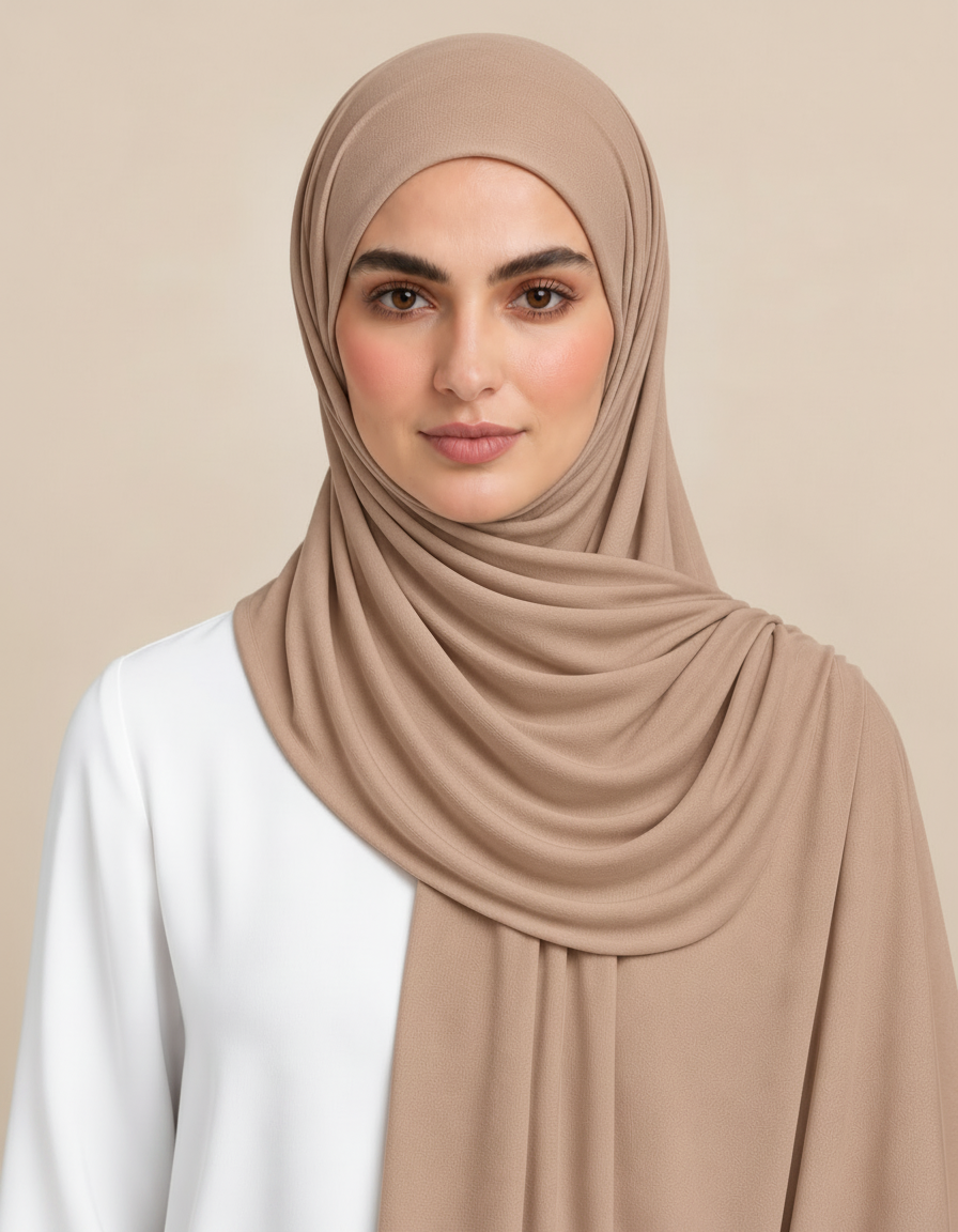 Estee Viscose Rectangular Hijab – 185 × 80 cm  Voile
