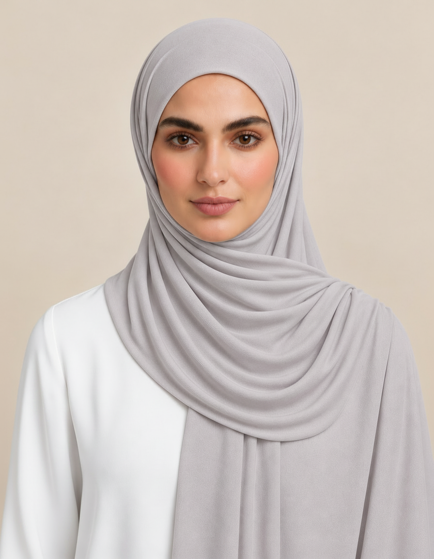 Estee Viscose Rectangular Hijab – 185 × 80 cm  Voile