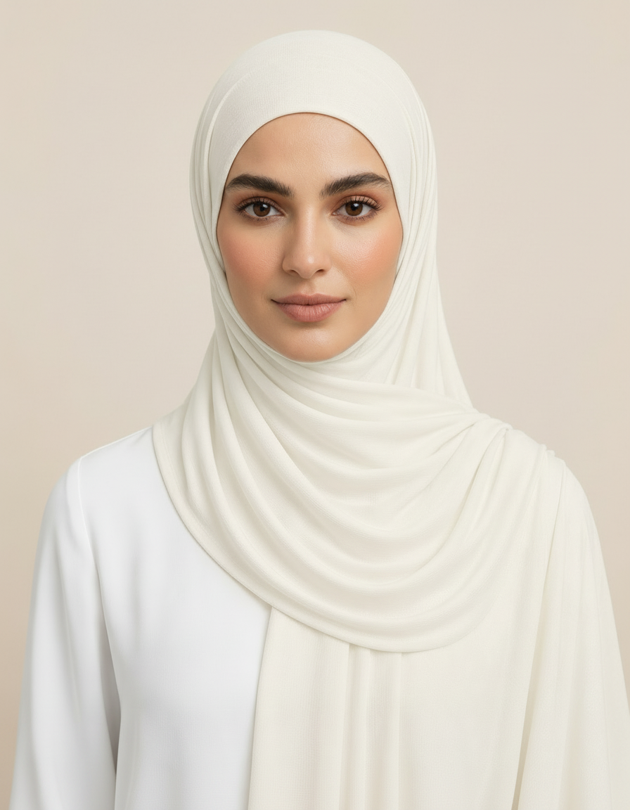 Estee Viscose Rectangular Hijab – 185 × 80 cm  Voile