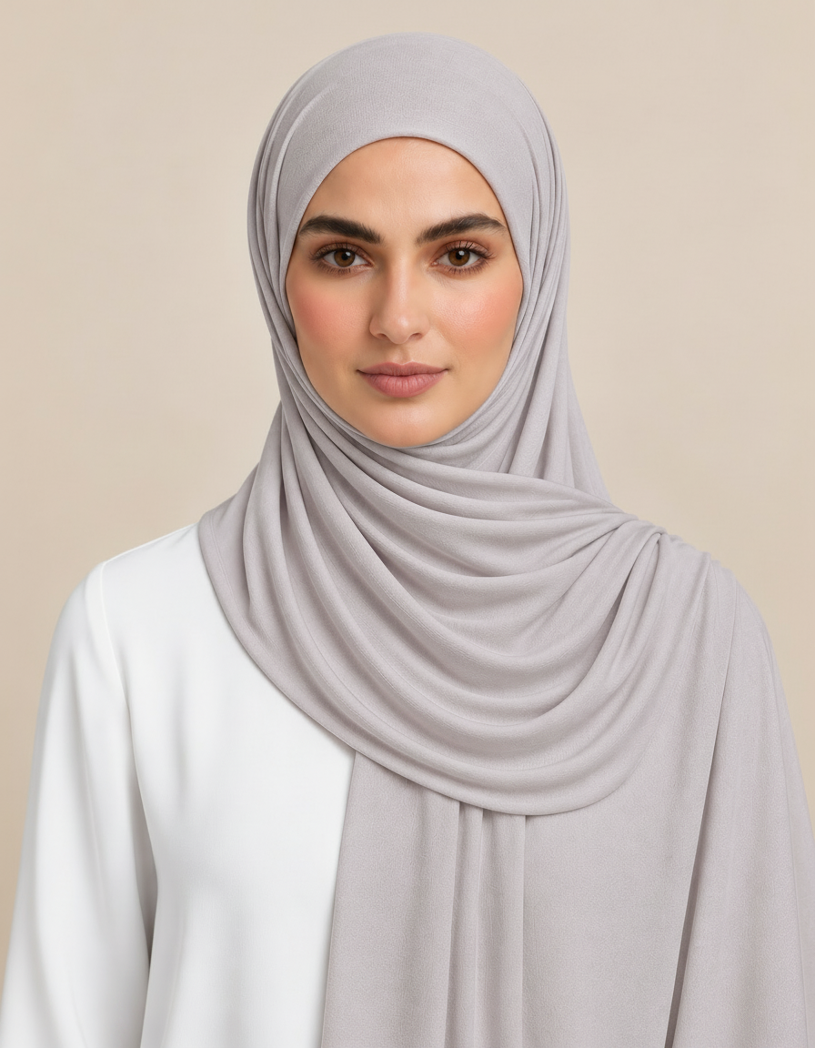 Estee Viscose Rectangular Hijab – 185 × 80 cm  Voile