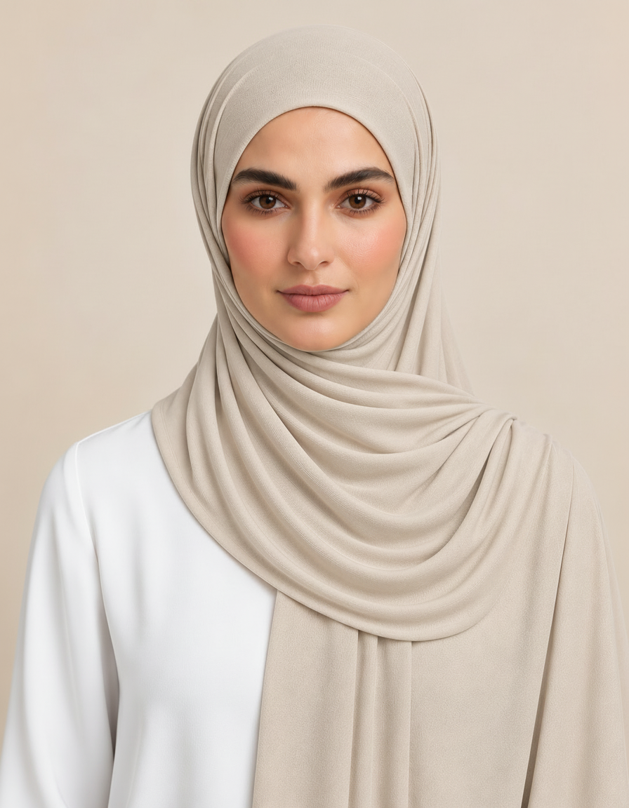 Estee Viscose Rectangular Hijab – 185 × 80 cm  Voile