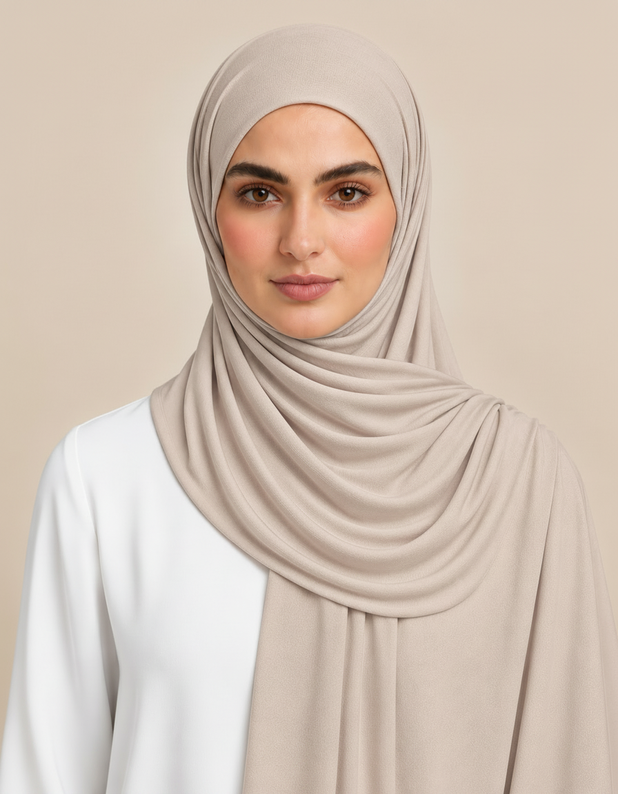 Estee Viscose Rectangular Hijab – 185 × 80 cm  Voile
