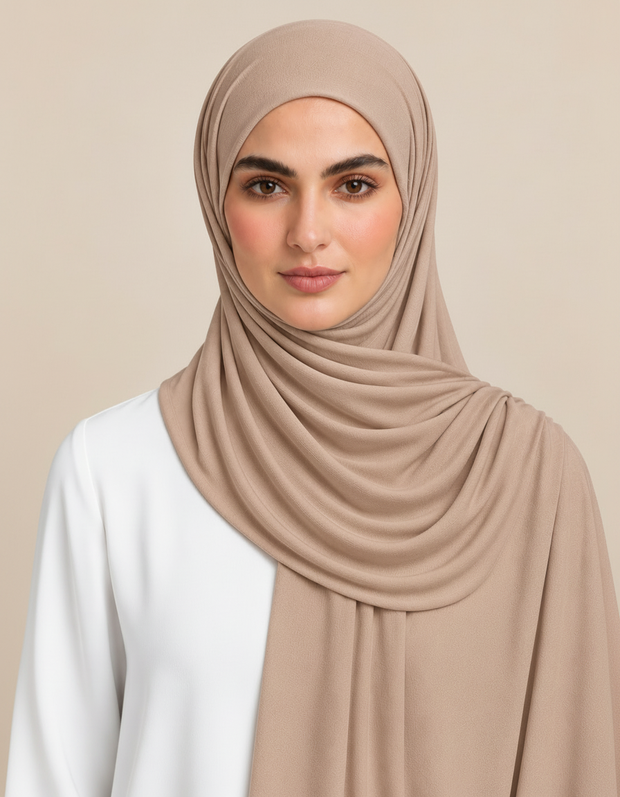Estee Viscose Rectangular Hijab – 185 × 80 cm  Voile
