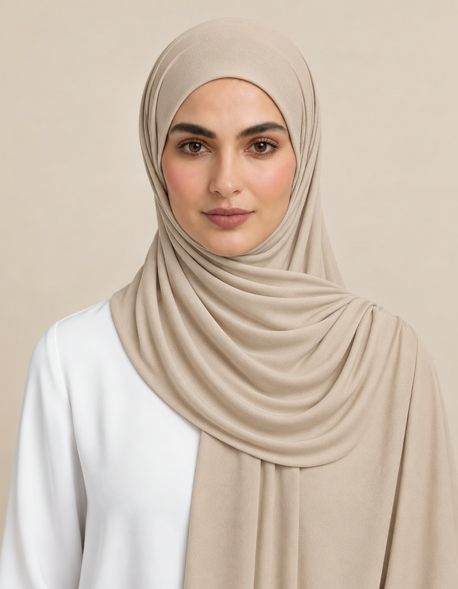 Estee Viscose Rectangular Hijab – 185 × 80 cm  Voile