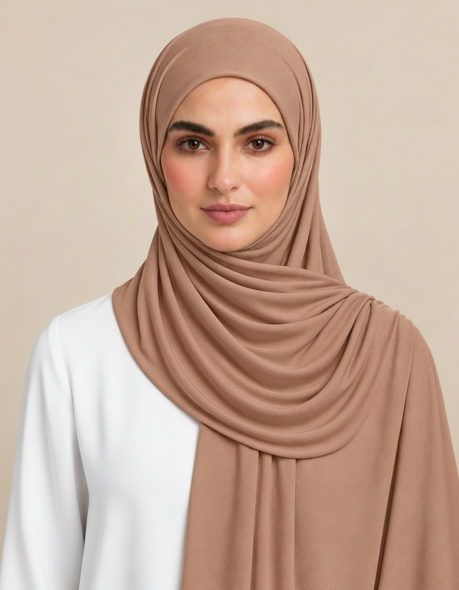 Estee Viscose Rectangular Hijab – 185 × 80 cm  Voile