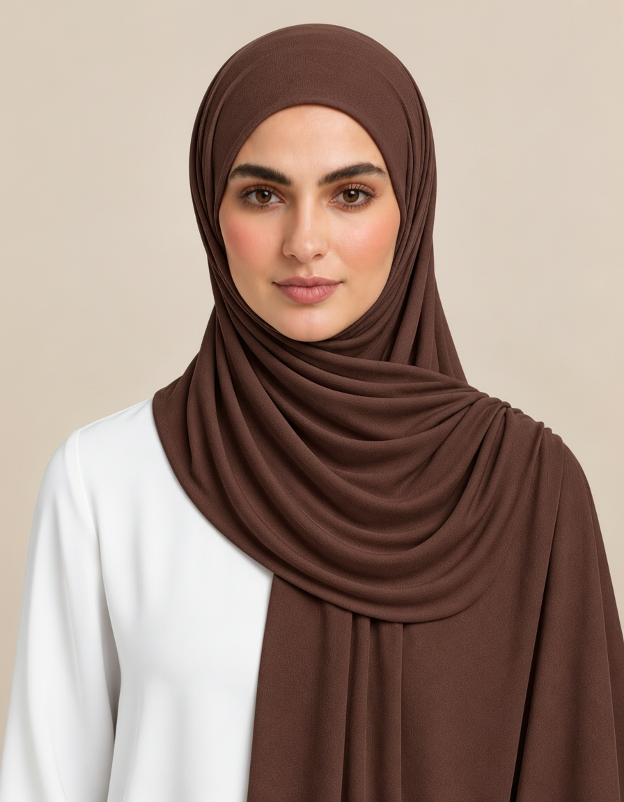 Estee Viscose Rectangular Hijab – 185 × 80 cm  Voile