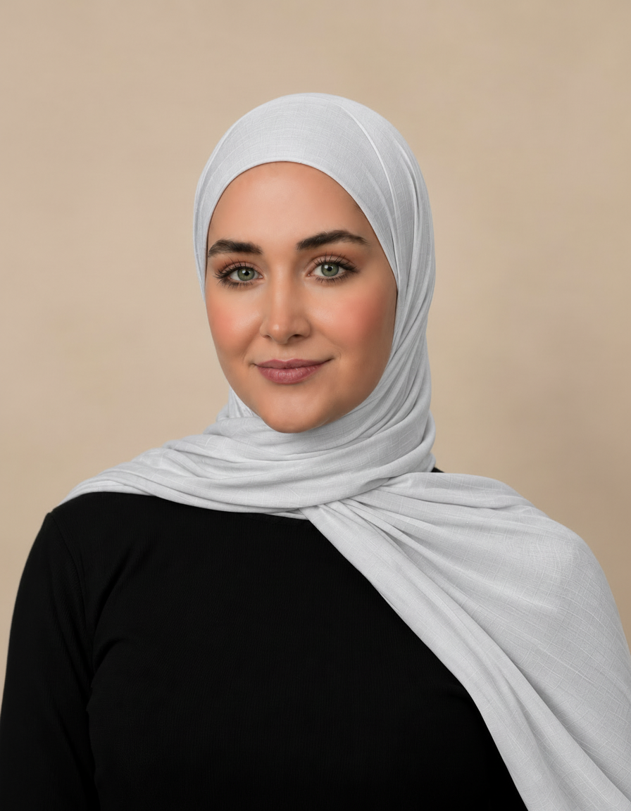 Fortunee Viscose Rectangular Hijab – 180 × 70 cm  Voile