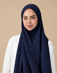 Germaine Shimmer Rectangular Hijab – 180 × 70 cm  Voile
