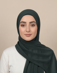 Gisela Shimmer Rectangular Hijab – 180 × 70 cm  Voile