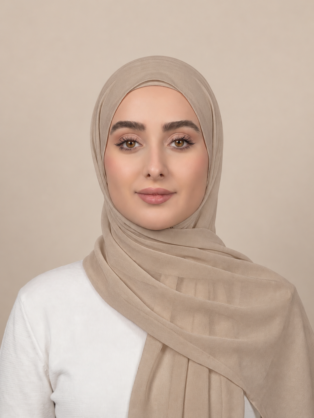 Gisela Shimmer Rectangular Hijab – 180 × 70 cm  Voile