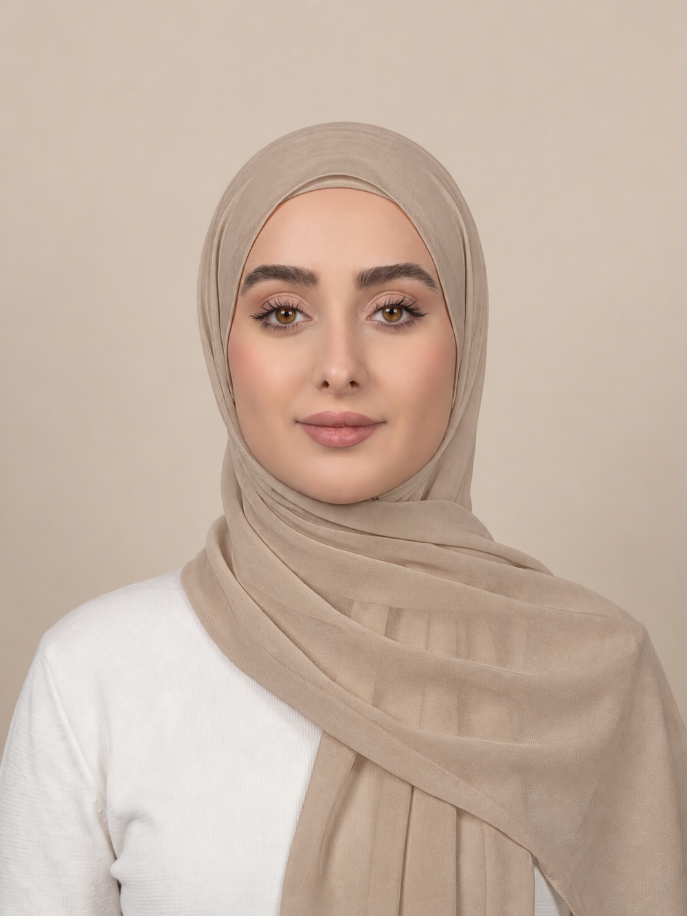 Gisela Shimmer Rectangular Hijab – 180 × 70 cm  Voile