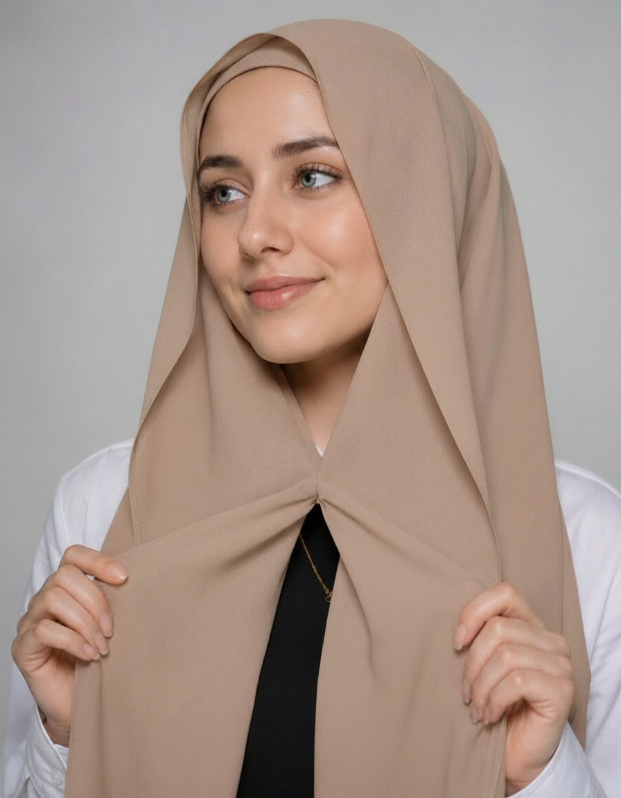 Instant Magnetic Chiffon Hijab  Voile