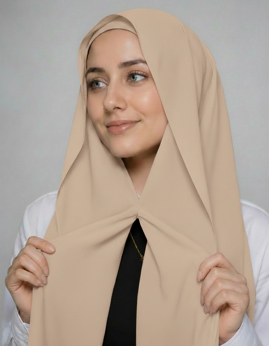 Instant Magnetic Chiffon Hijab  Voile