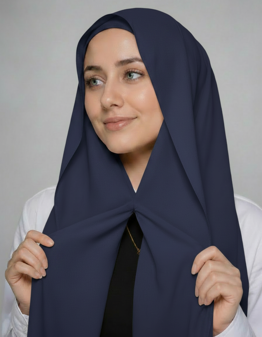 Instant Magnetic Chiffon Hijab  Voile