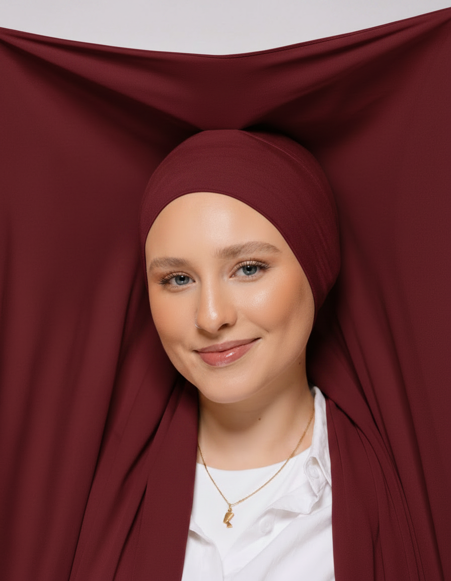Instant Magnetic Chiffon Hijab  Voile