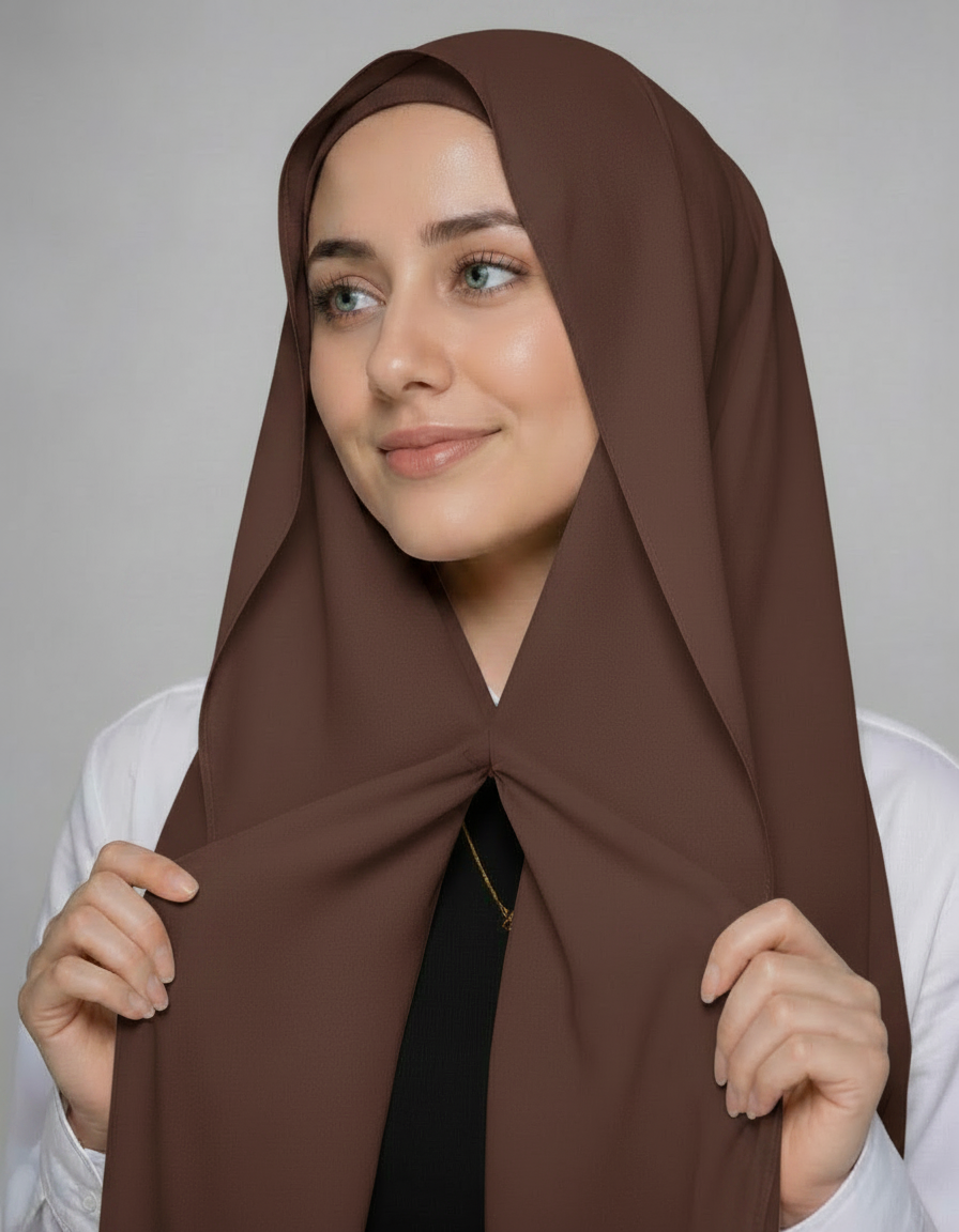 Instant Magnetic Chiffon Hijab  Voile