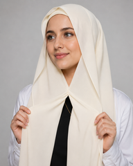 Instant Magnetic Chiffon Hijab  Voile