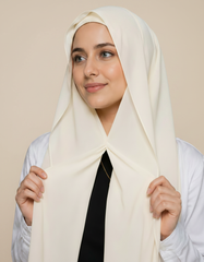 Instant Magnetic Chiffon Hijab  Voile