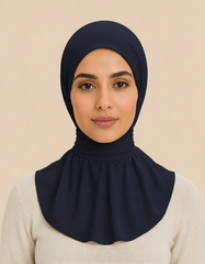 Instant Snap Hijab Lycra  Voile