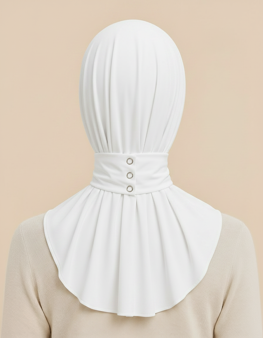 Instant Snap Hijab Lycra  Voile
