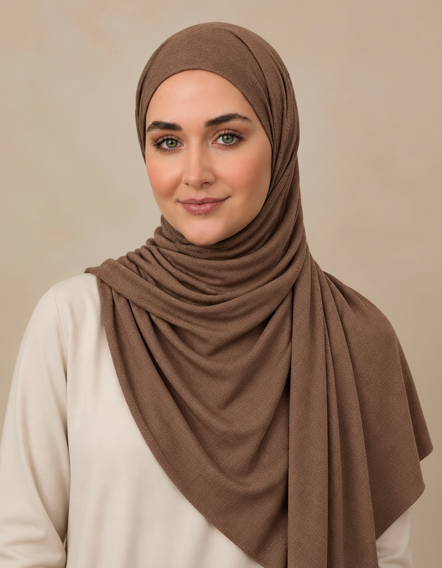 Florentine Rectangular Hijab – 180 × 70 cm  Voile