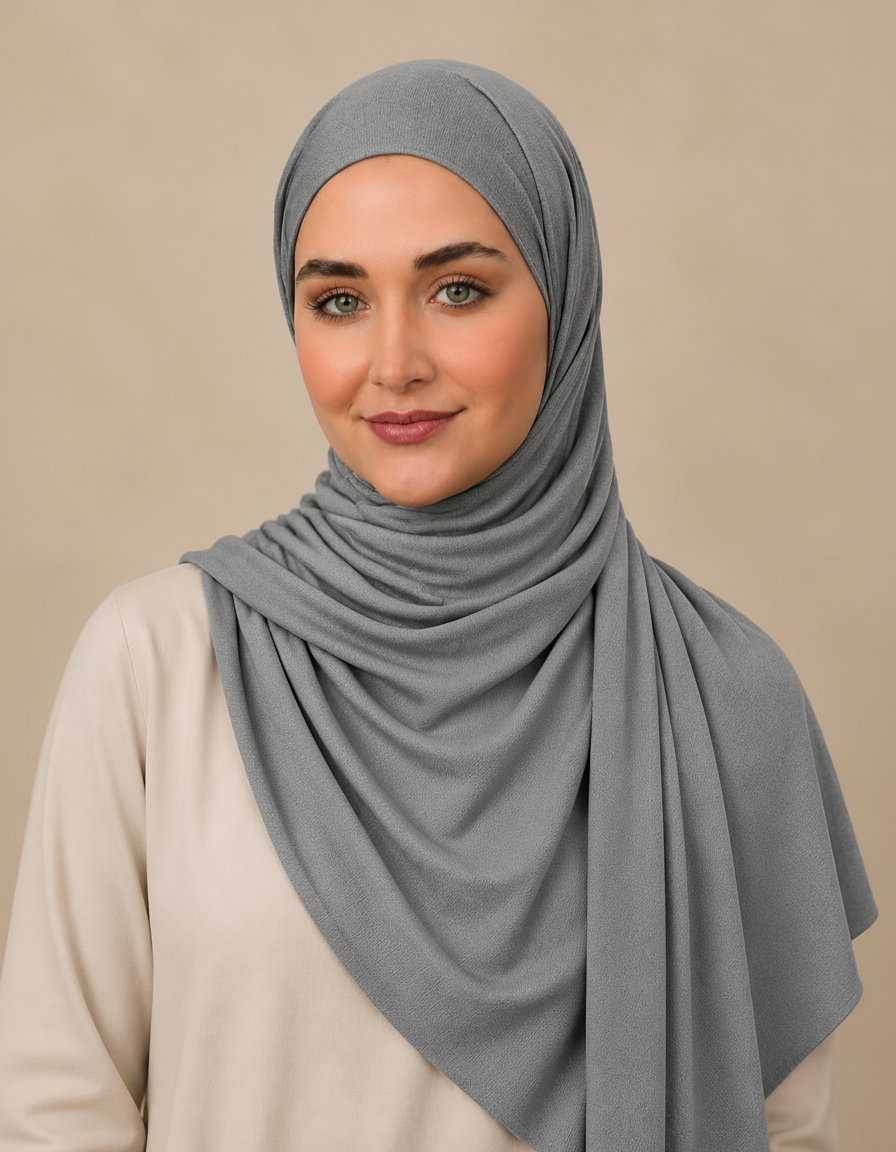 Florentine Rectangular Hijab – 180 × 70 cm  Voile
