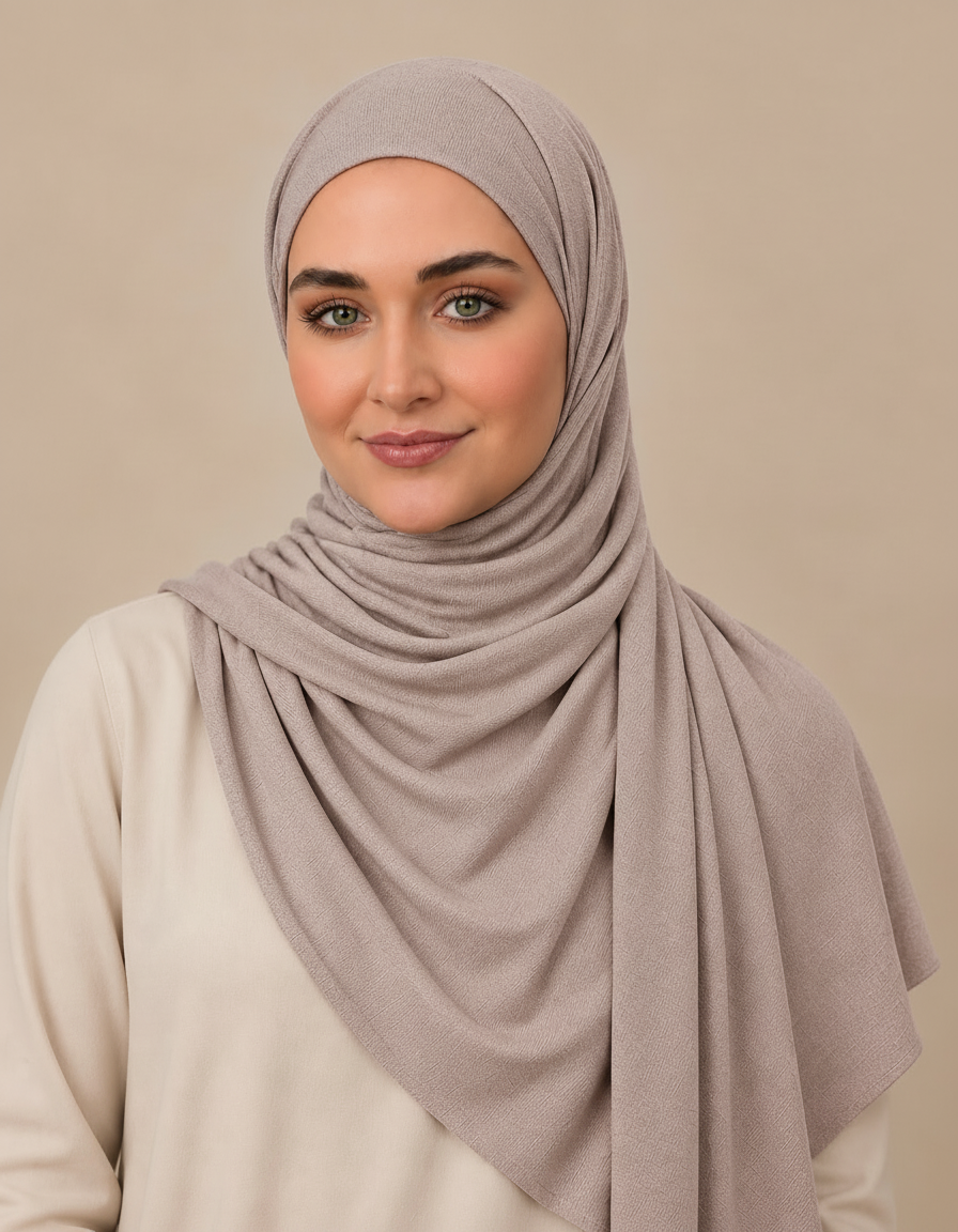 Florentine Rectangular Hijab – 180 × 70 cm  Voile