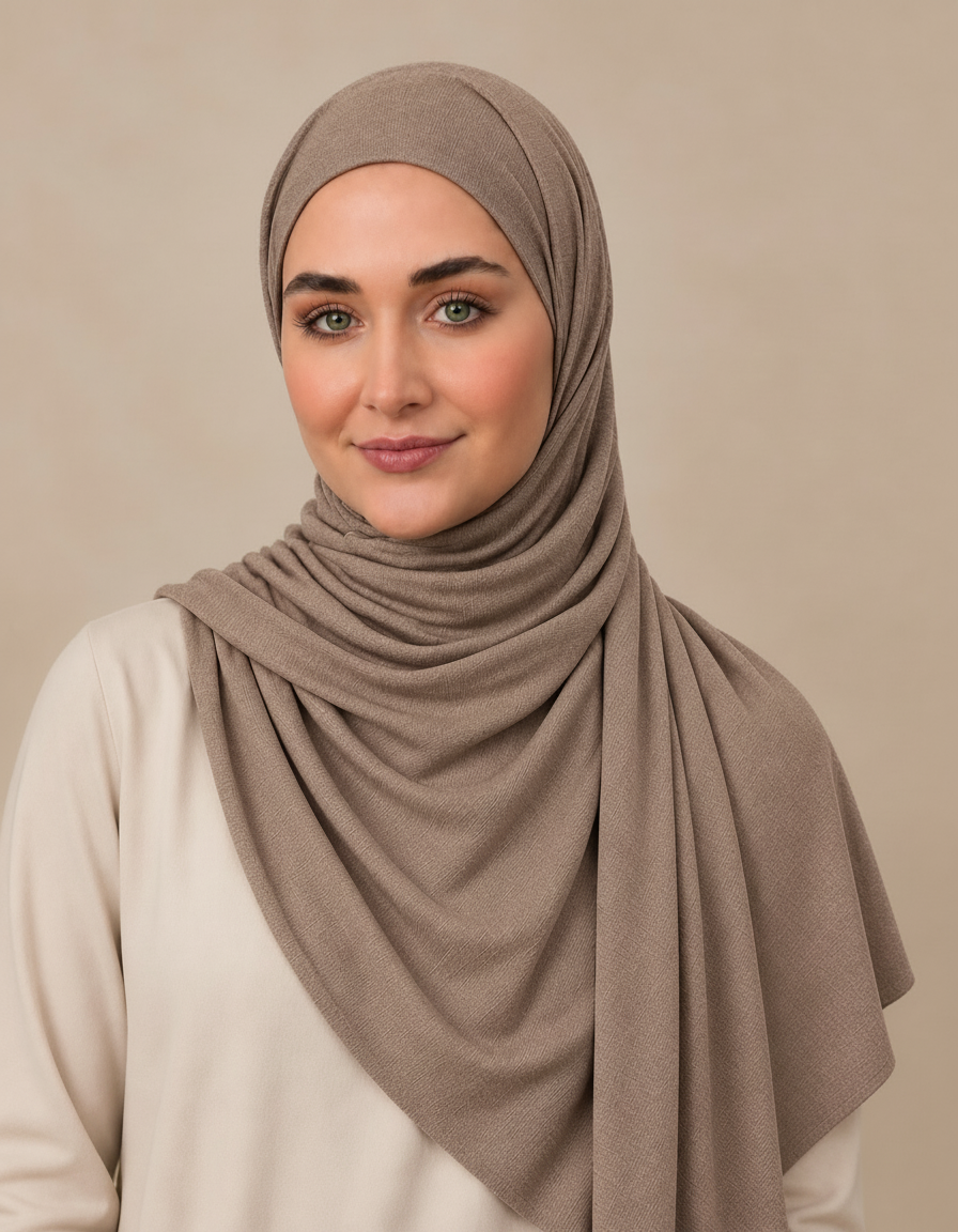 Florentine Rectangular Hijab – 180 × 70 cm  Voile