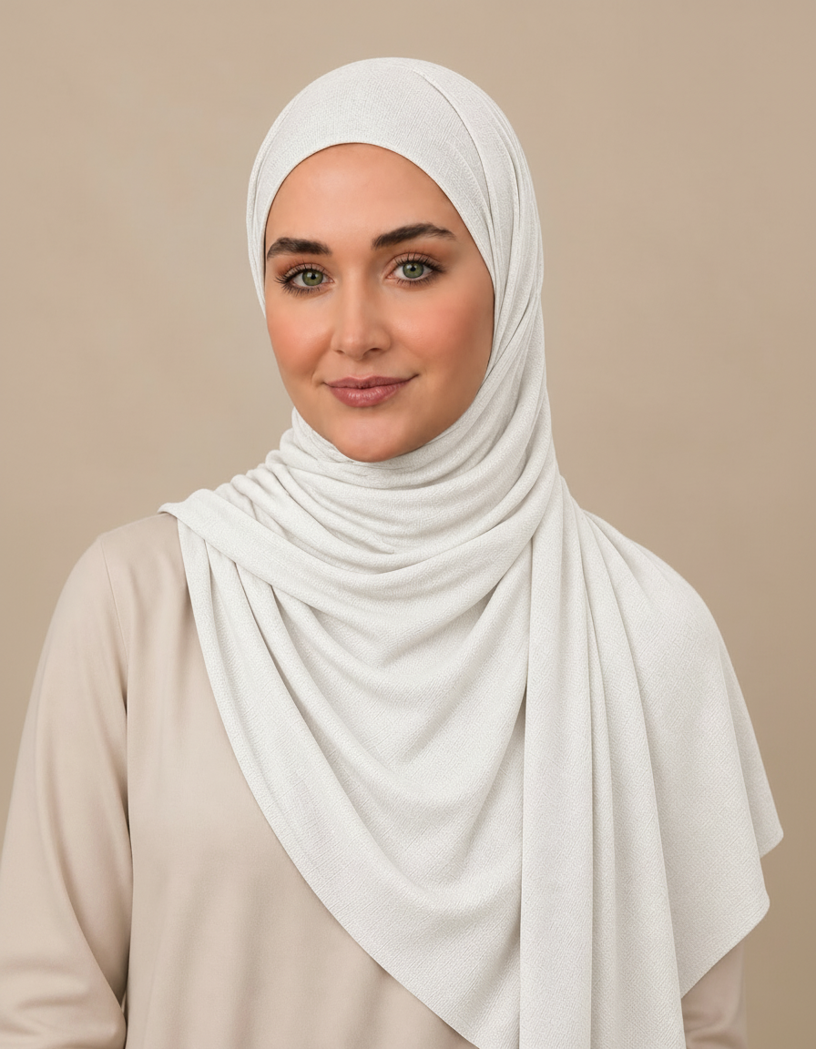 Florentine Rectangular Hijab – 180 × 70 cm  Voile