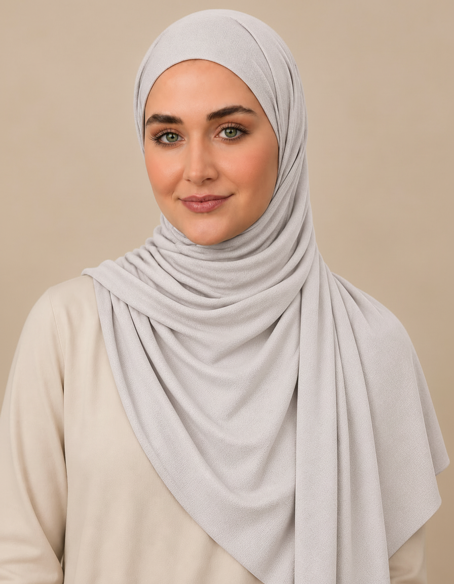 Florentine Rectangular Hijab – 180 × 70 cm  Voile