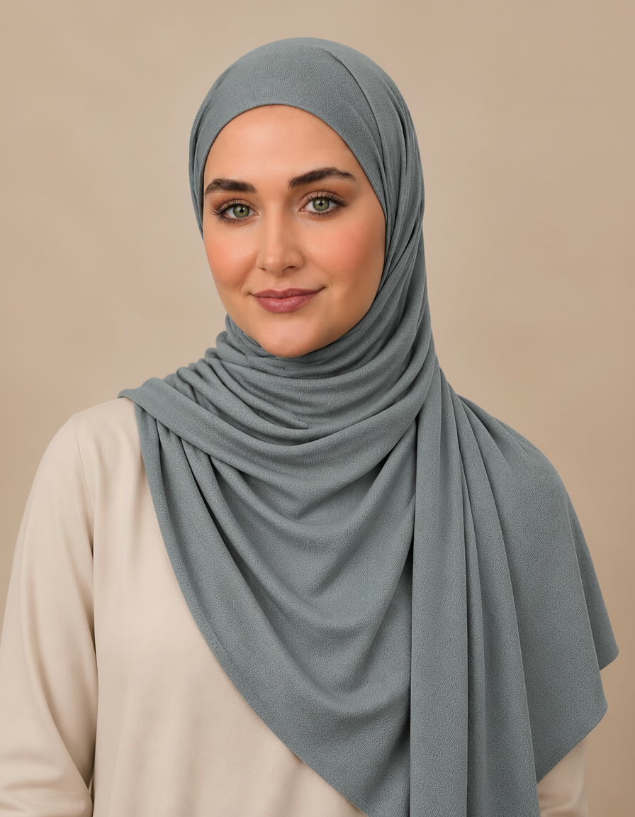 Florentine Rectangular Hijab – 180 × 70 cm  Voile