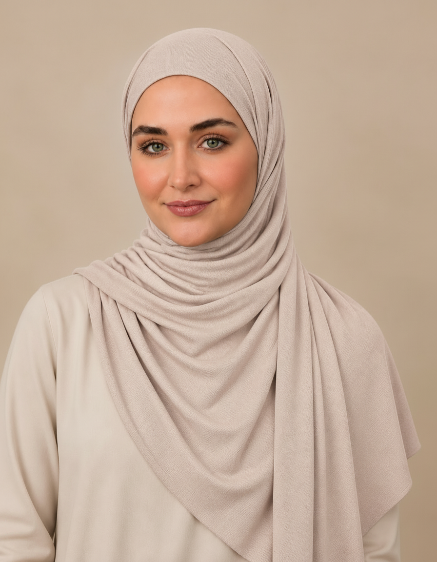 Florentine Rectangular Hijab – 180 × 70 cm  Voile