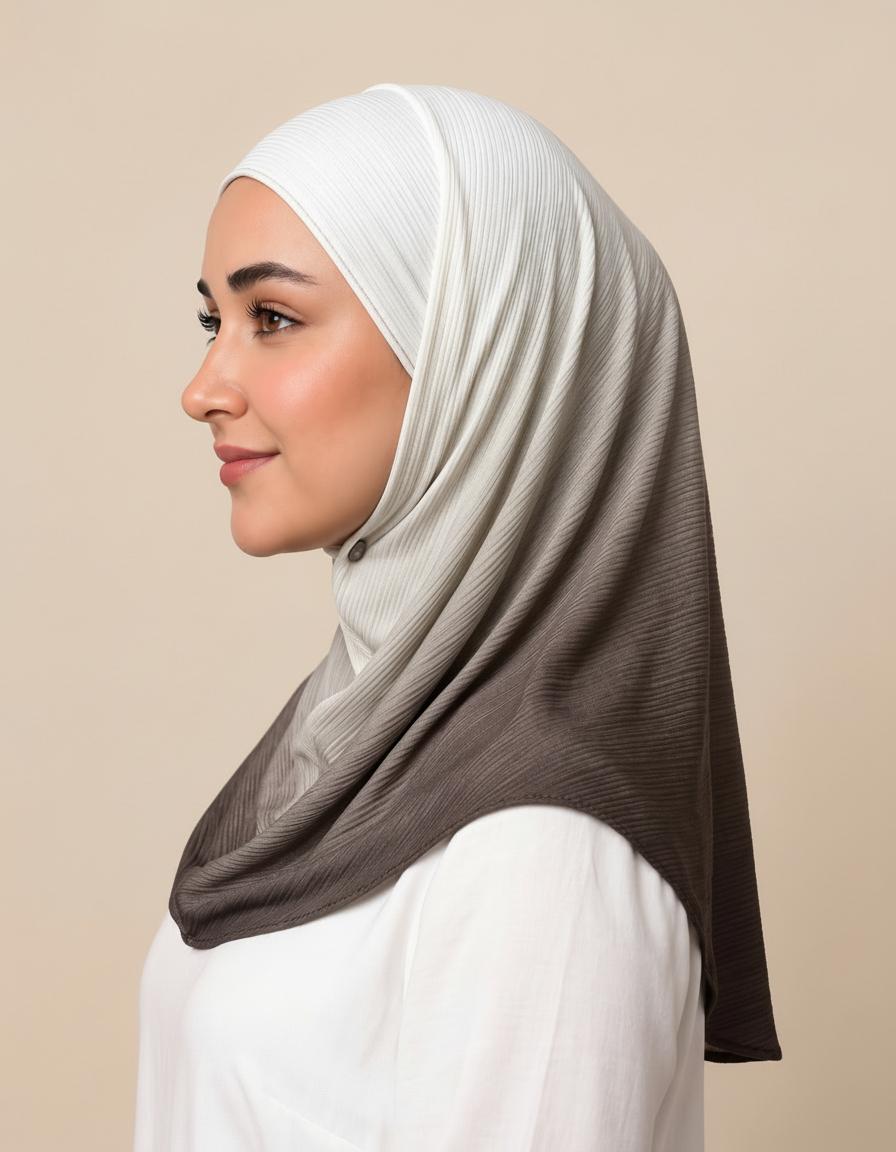 Godelieve Rectangular Hijab – 180 × 70 cm  Voile